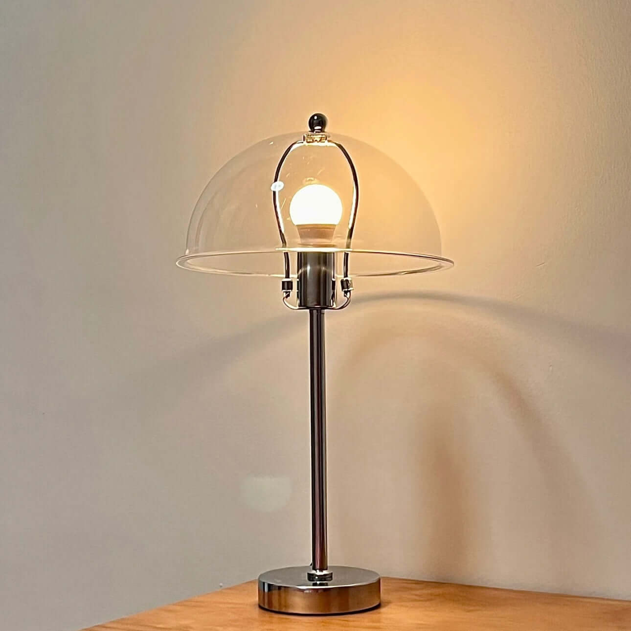 Bauhaus Acrylic Table Lamp | Adjustable Brightness & Soft Light