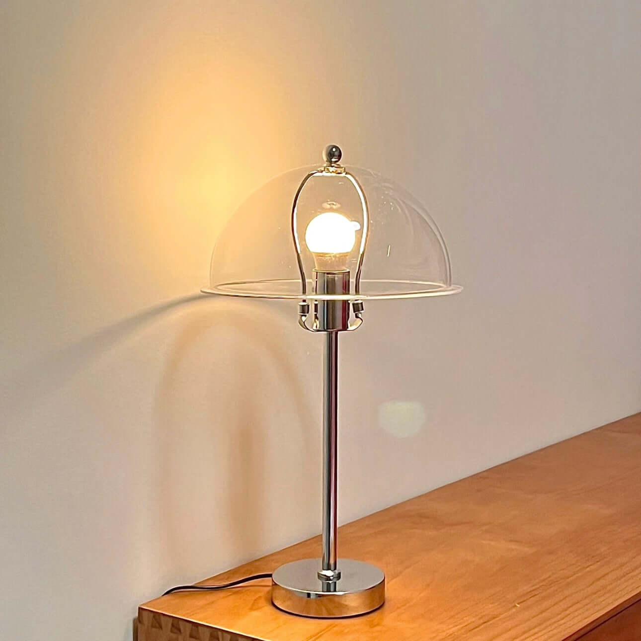 Bauhaus Acrylic Table Lamp | Adjustable Brightness & Soft Light