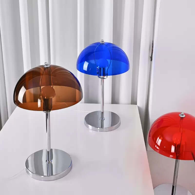 Bauhaus Acrylic Table Lamp | Adjustable Brightness & Soft Light