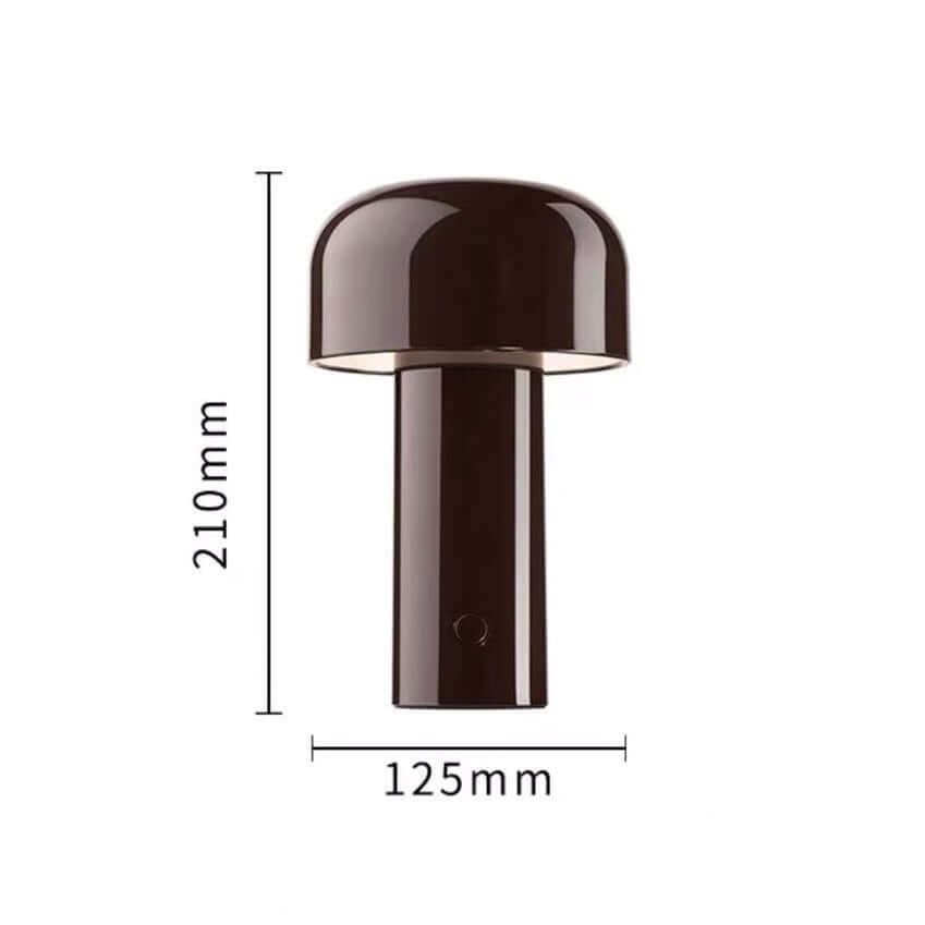 Scandinavian LED Mushroom Lamp – Eye-Caring Soft Light & Touch Control