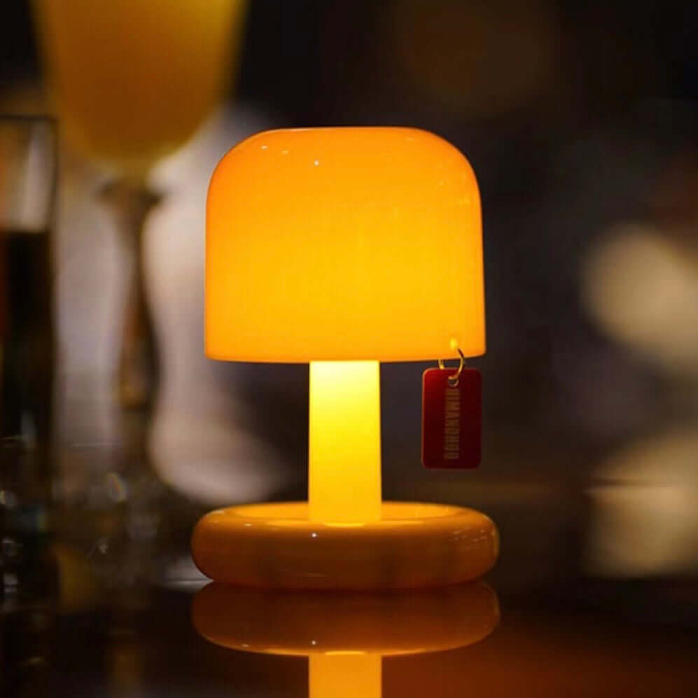 LED Sunset Night Light with Tap Sensor & Timer – USB Rechargeable Gift Lamp