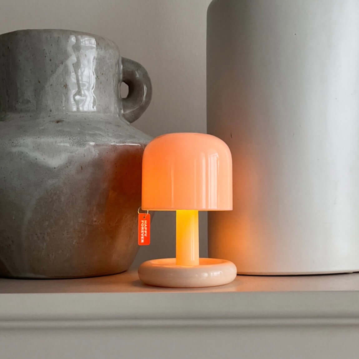 LED Sunset Night Light with Tap Sensor & Timer – USB Rechargeable Gift Lamp