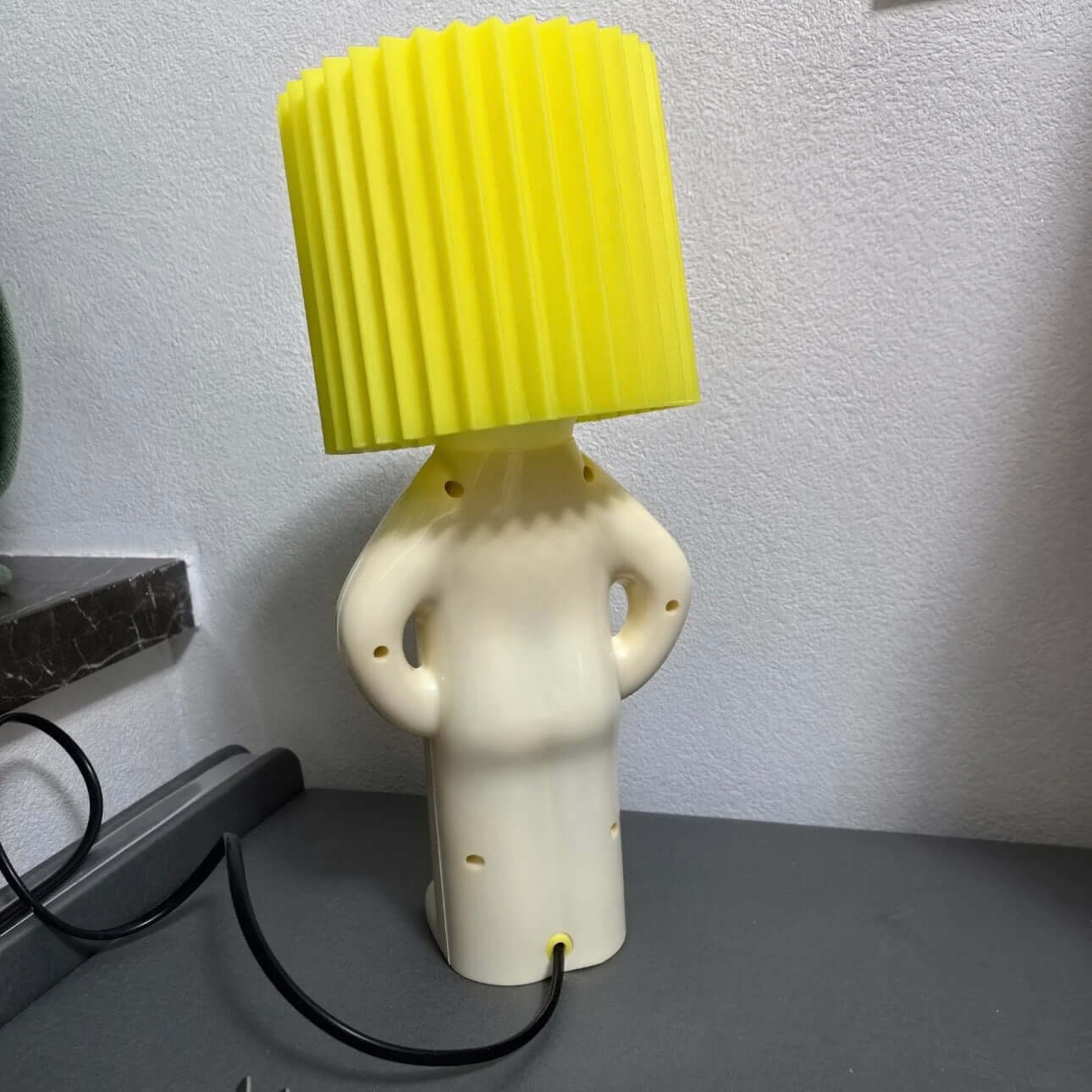 Creative Shy Boy Table Lamp – USB Rechargeable Fun Desk & Bedside Lamp