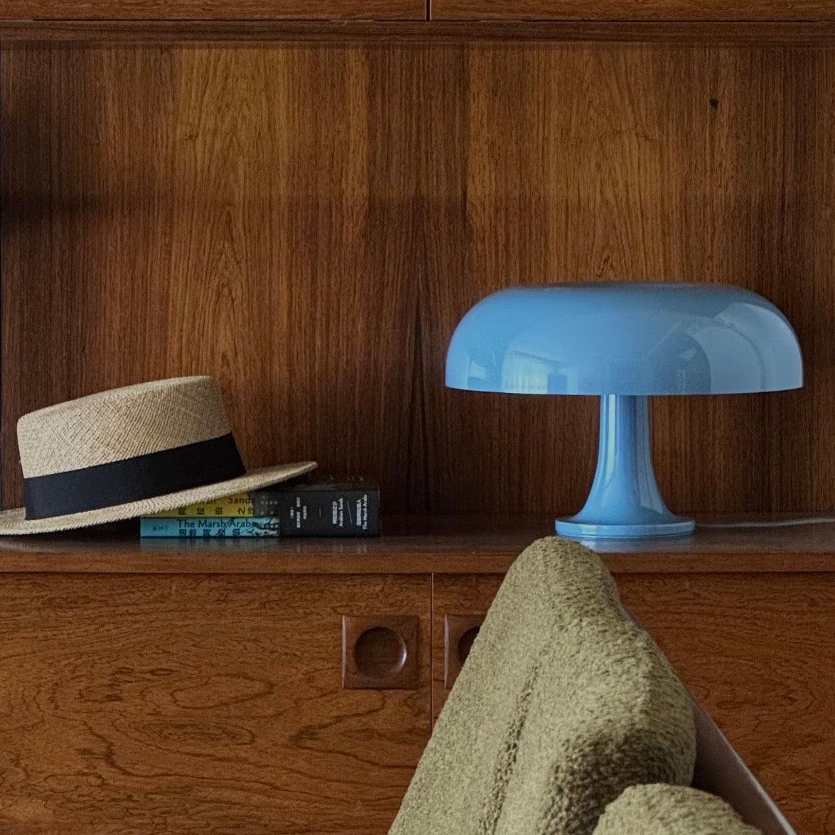 Touch LED Lamp – Italian Mushroom Design with Adjustable Glow