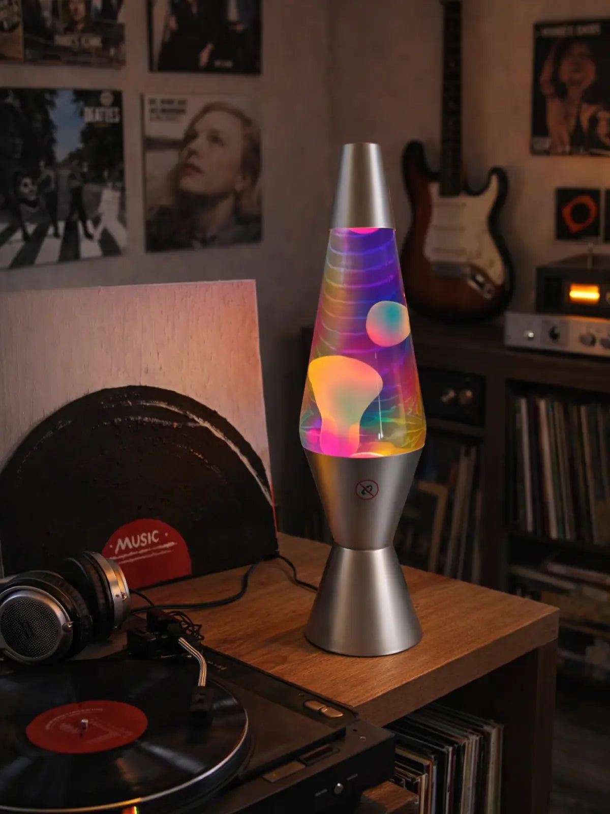 Lava Lamp – Liquid Motion Light for Bedroom & Desk Decor – Relaxing Gift for Adults & Kids