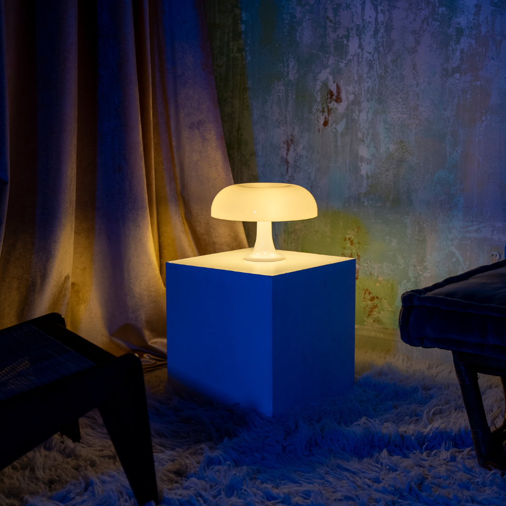 Touch LED Lamp – Italian Mushroom Design with Adjustable Glow