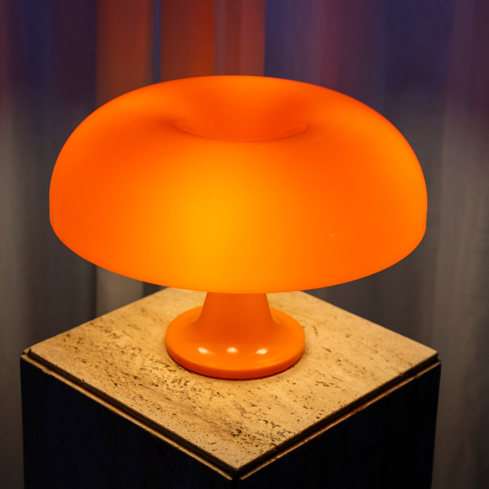 Touch LED Lamp – Italian Mushroom Design with Adjustable Glow