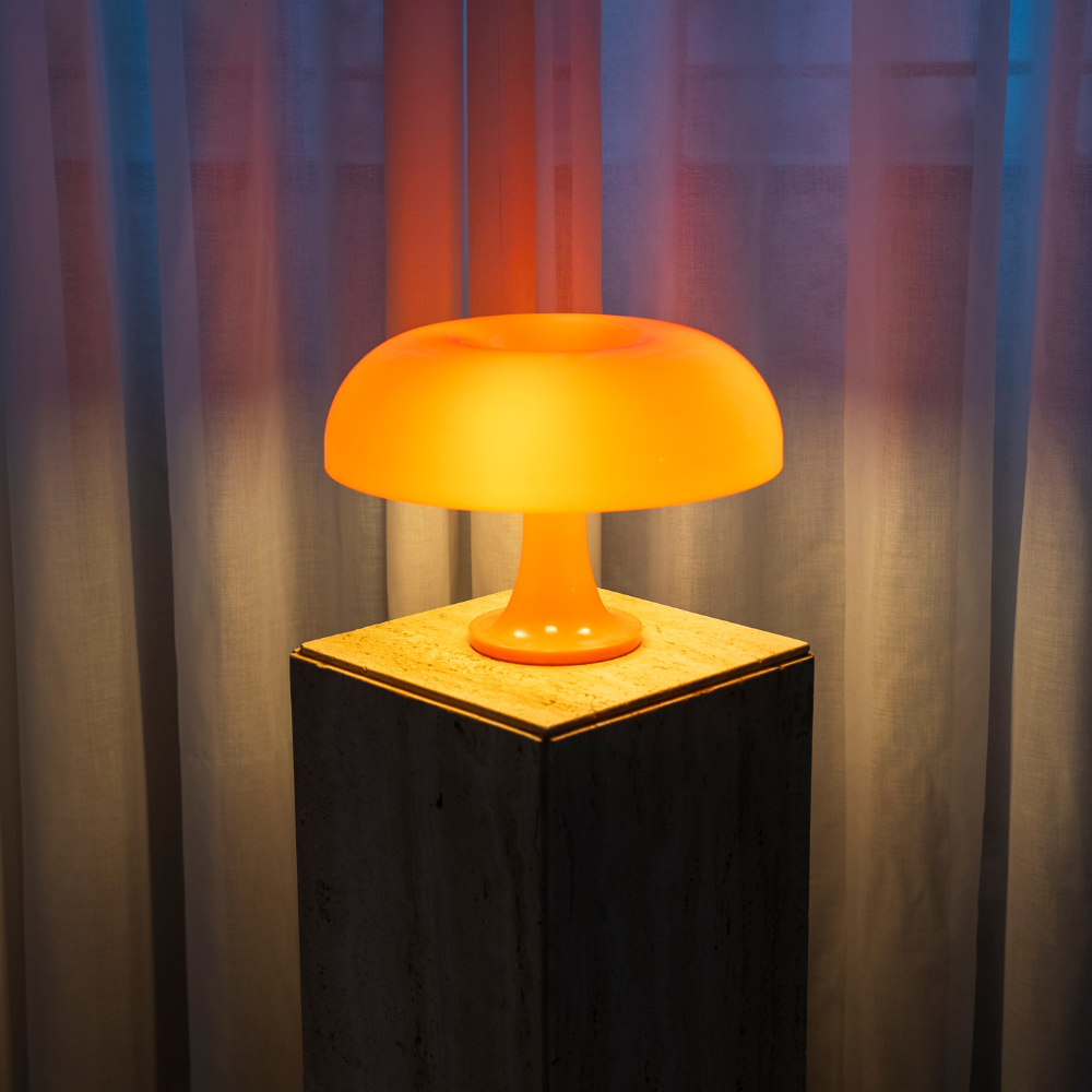Touch LED Lamp – Italian Mushroom Design with Adjustable Glow