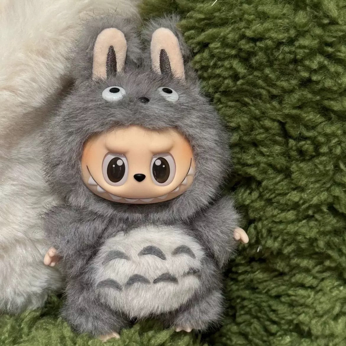 Totoro Totoro Outfit/clothes  for labubu 17cm Doll（No Doll Included）