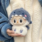 Baby Shark Pajamas Outfit/clothes  for labubu 17cm Doll（No Doll Included）