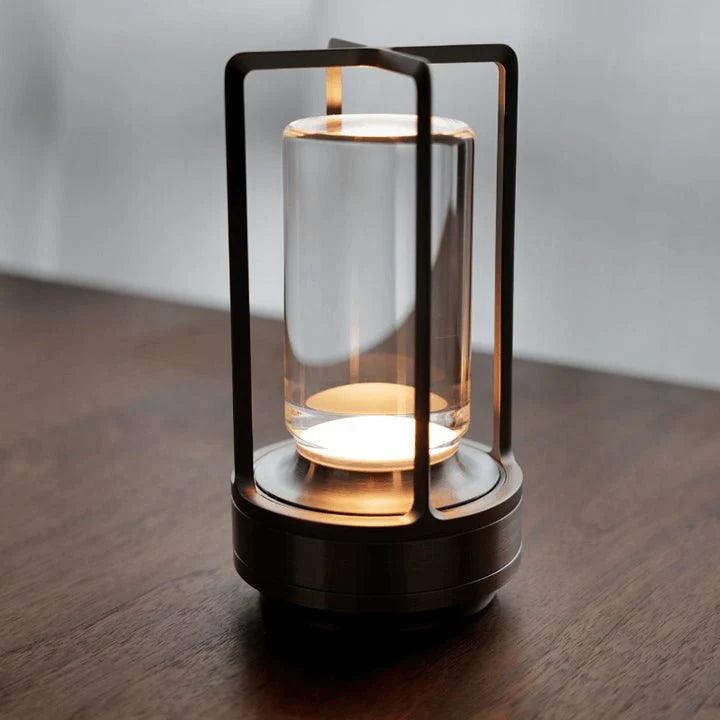 Japan Crystal Lantern Table Lamp – Scandinavian Touch Sensor LED